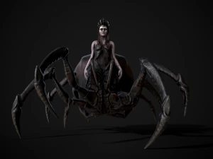 spider queen 3D Model