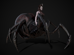 spider queen 3D 模型