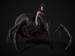spider queen 3D Model