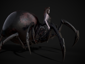 spider queen 3D 模型