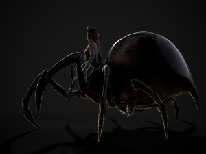 spider queen 3D 模型