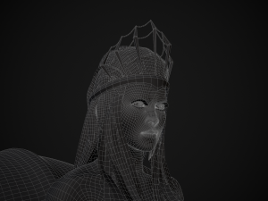 spider queen 3D 模型