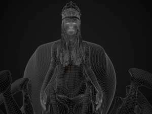 spider queen 3D Model