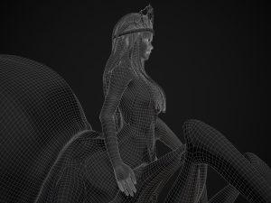 spider queen 3D 模型