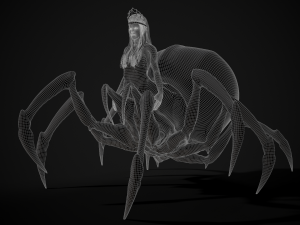 spider queen 3D 模型