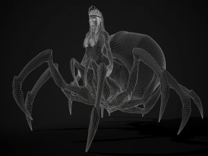 spider queen 3D Model