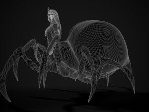 spider queen 3D 模型