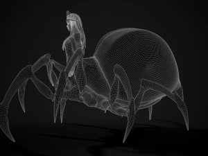 spider queen 3D Model