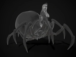 spider queen 3D Model