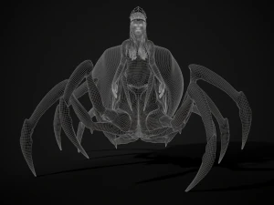 spider queen 3D Model