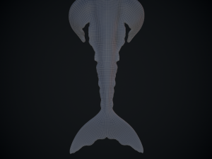 rigged mermaid Modelo 3D