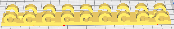 multiple cable holder 3D 프린트 모델 .c4d .max .obj .3ds .fbx .stl .blend 