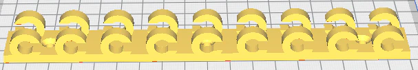multiple cable holder 3D Print Model .c4d .max .obj .3ds .fbx .stl .blend 