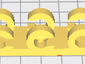 &ccedil;oklu kablo tutucu 3D Baskı Modeli