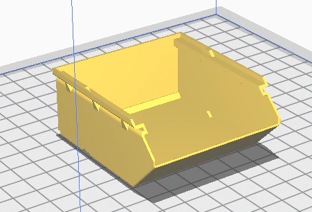 container 3D Print Model .c4d .max .obj .3ds .fbx .stl .blend 