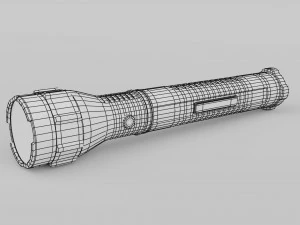 Flashlight 3D Model