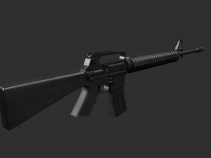 M16 rifle Modelo 3D