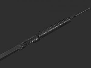 M16 rifle Modelo 3D