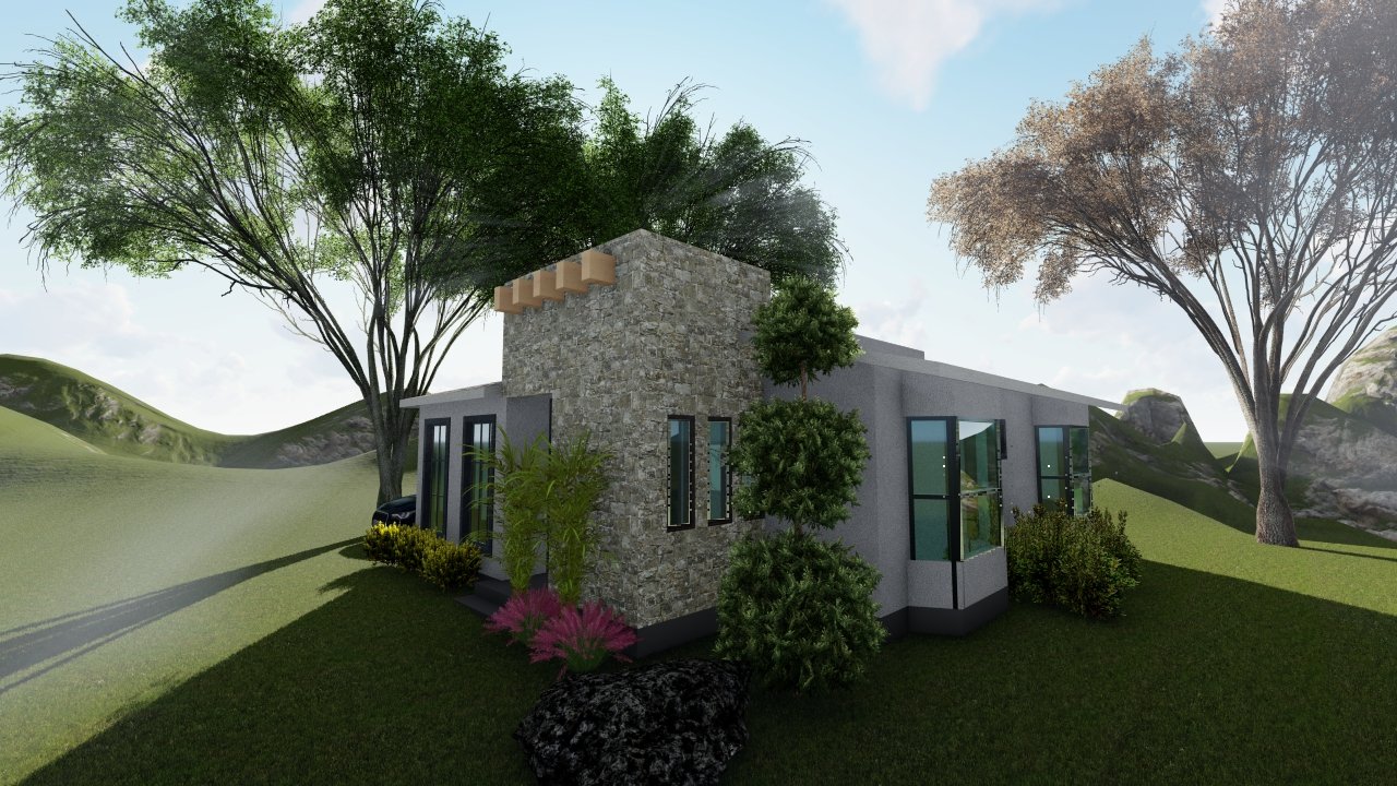 Renders CG Текстуры In Здания 3DExport