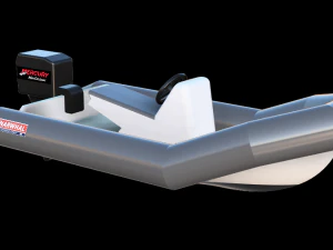 inflatable boat 3D Print Model