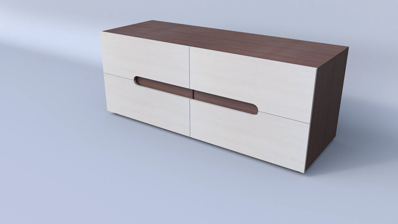 meuble tv style kompanit mc tv 5 Modèle 3D .c4d .max .obj .3ds .fbx .stl .blend 