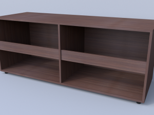 tv stand kompanit style mc tv 5 Modelo 3D