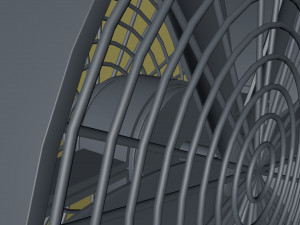 fan Modello 3D