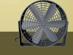 fan Modello 3D