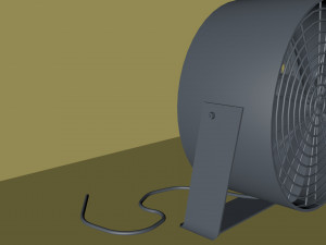 fan Modello 3D