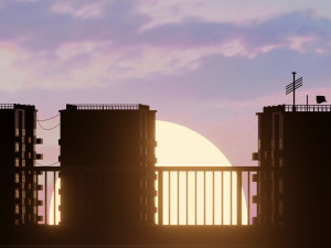 russian house 3Dモデル