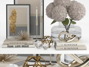 decorative set 02 3D Model