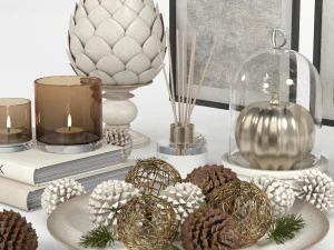 decorative set 03 3D Model