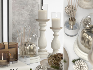decorative set 03 3D 모델