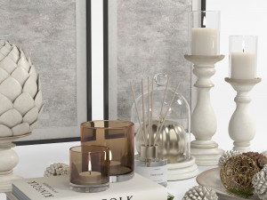 decorative set 03 3D 모델