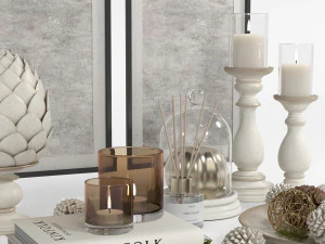 decorative set 03 3D Model