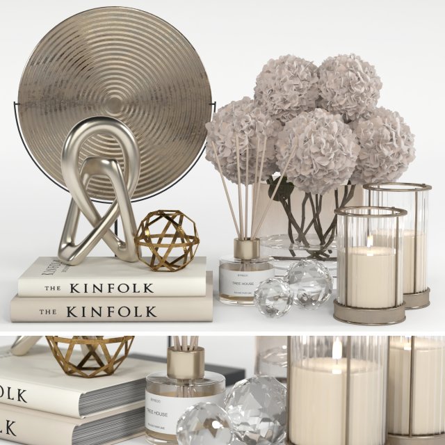 decorative set 06 Modèle 3D .c4d .max .obj .3ds .fbx .stl .blend 