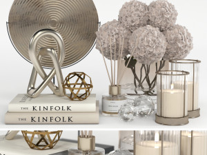 decorative set 06 3D Модель