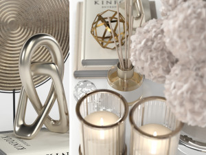 decorative set 06 Modèle 3D