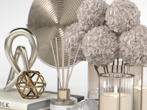 decorative set 06 Modèle 3D