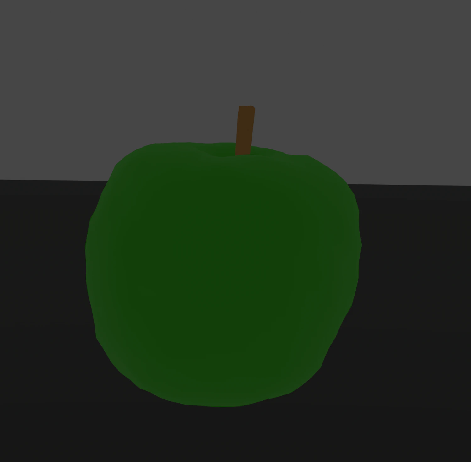 green apple 3D Model .c4d .max .obj .3ds .fbx .stl .blend