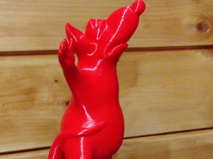 Punish the rat christmas tree star table decoration 3D Print Model