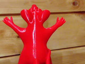 Punish the rat christmas tree star table decoration 3D Print Model