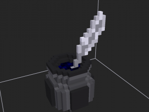 3d voxels models for games Model 3D