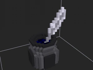 Modelos de voxels 3D para jogos Modelo 3D