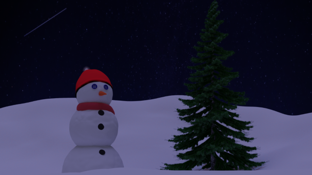 new year night 3D 模型 .c4d .max .obj .3ds .fbx .stl .blend 