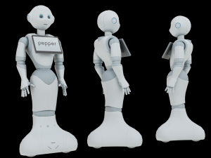 pepper robo 3Dモデル