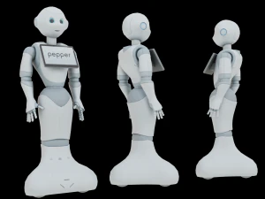 고추로보 3D 모델