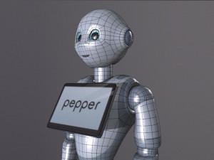 pepper robo 3D 모델