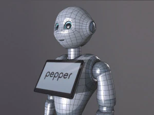 pepper robo 3D Model