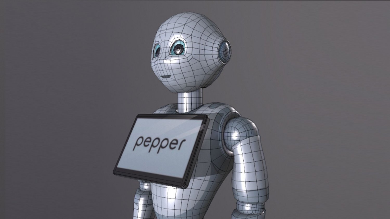 Marchitar esta ahí transatlántico pepper robo 3D Model in Robot 3DExport